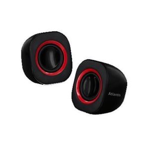 ATLANTIS LAND - CASSE 440W ATLANTIS P003-C03-B NERE Mini per PC e portatile - USB - EAN: 8026974016443- GARANZIA 2 ANNI-(P003-C03-B)