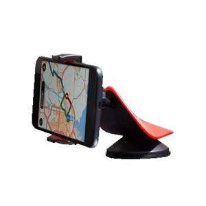 ATLANTIS LAND - SUPPORTO DA CRUSCOTTO AUTO PER SMARTPHONE MAX 5.5" UNIVERSALE ATLANTIS P030-13HX40 NERO/ROSSO ROTAZIONE 360-EAN: 8026974017044(P030-13HX40)