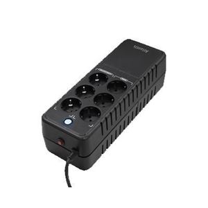 ATLANTIS LAND - UPS ATLANTIS A03-PS1000 1000VA/500W OnePower-Tecn.Stepwave Off Line V.Out200-243Vac. 6P Schuko montabile a muro(A03-PS1000)