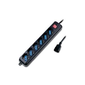 ATLANTIS LAND - MULTIPRESA x UPS ATLANTIS a 6P Schuko/ITA Bipasso - Spina IEC/VDE +Inter. - P011-SL3006P-B NERA EAN 8026974020419 -Gar.2 Anni-(P011-SL3006P-B)