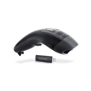 ATLANTIS LAND - LETTORE BARCODE WIRELESS ATLANTIS A08-LN1252-W USB - Tecnol. Linear Image  Lett.30-200mm - 270sec - EAN:8026974018348(A08-LN1252-W)