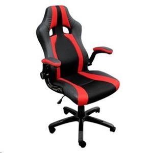 ATLANTIS LAND - SEDIA GAMING ATLANTIS P050-R9-BR Modello R9-Col. Rosso Nero- Imbottita- Girevole 360° - seduta basculante(P050-R9-BR)