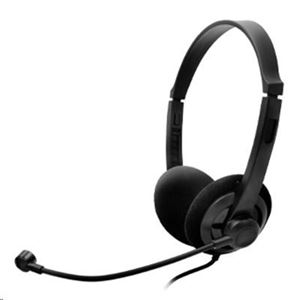 ATLANTIS LAND - CUFFIA+MICROFONO ATLANTIS P003-USB501 con REGOLATORE DI VOLUME sul filo - NERA- Conn.USB-EAN 8026974022185 -GARANZIA 2 ANNI-(P003-USB501)