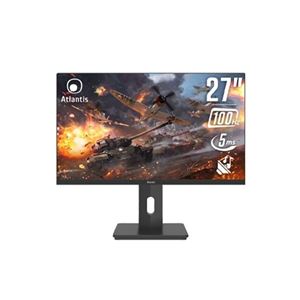 ATLANTIS LAND - MONITOR ATLANTIS GAMING e  OFFICE LCD Full HD 27" A05-UX27IF-VHDM multim.TRIAL in input VGA+HDMI+DP-Supp.FreeSync ref Fino:30/05(A05-UX27IF-VHDM)