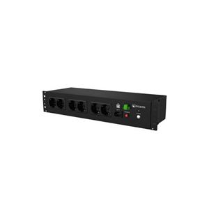 ATLANTIS LAND - UPS ATLANTIS A03-PDU1000-RC 800VA/480W mont.in RACK 19" corti per apparati passivi -8P Schuko Batt.12V 9Ah-Interfaccia USB-HID(A03-PDU1000-RC)