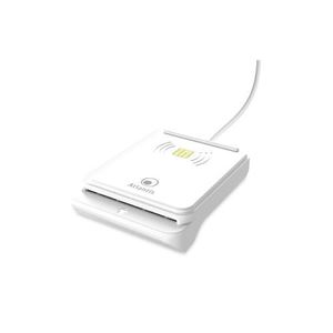 ATLANTIS LAND - Lettore COMBO 2 in 1 TLANTIS P005-CIEK421C NFC Contactless x CIE 3.0 e Smart CARD CNS/CRS- BIANCO - EAN:8026974024035(P005-CIEK421C)