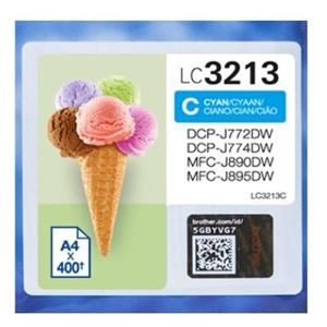 BROTHER - CARTUCCIA BROTHER LC3213C ciano 400 pgg x MFC-J491DW/DCP-J572DW(LC3213C)