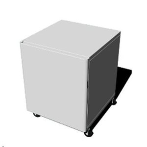 BROTHER - MOBILETTO B9000 PER STAMPANTI BROTHER MFC-L9570CDW/MFC-L9577CDW IN METALLO CON RUOTE(B9000)