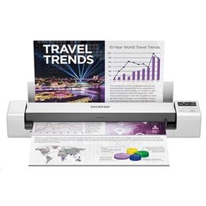BROTHER - SCANNER BROTHER DS-940DW PORTATILE A4 15PPM F/R DUAL CIS WIFI, SCANS SU SDCARD, ALIMENTAZIONE USB O BATTERIA Fino:31/10(DS940DWTJ1)