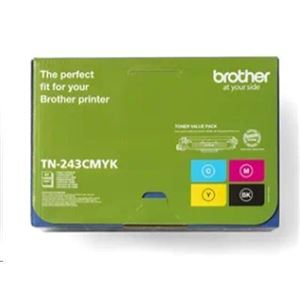 BROTHER - MULTIPACK BROTHER TONER TN243CMYK x HL-L3210CW/HL-L3230CDW/HL-L3270CDW/DCP-L3550CDW MFC-L3730CDN/MFC-L3750CDW/MFC-L3770CDW(TN243CMYK)