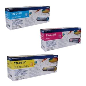 BROTHER - MULTIPACK BROTHER TONER TN241CMY CIANO/MAGENTA/GIALLO x MFC-9140CDN, MFC-9330CDW, HL-3140CW, HL-3150CDW(TN241CMY)