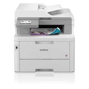BROTHER - STAMPANTE BROTHER MFC LED COLOR MFC-L8390CDW A4 4in1 30P F/R, ADF LCD 250F PCL6 USB LAN WIFI NFC (toner 2,6k-1.4 col) Fino:30/09(MFCL8390CDWRE1)