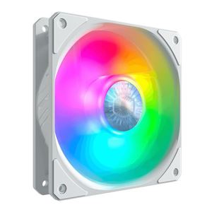 COOLER MASTER - VENTOLA x CABINET COOLER MASTER MFX-B2DW-18NPA-R1 SIKLEFLOW 120 WHITE ARGB 120x120x25mm ADDRESSABLE RGB 12V-DC(MFX-B2DW-18NPA-R1)