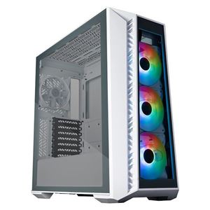 COOLER MASTER - CABINET ATX MIDI TOWER COOLER MASTER MB520-WGNN-S00 MasterBox 520 Mesh White ATX 2x3.5 3x2.5 2xUSB3.2 ARGB Lato Trasp. NoAlim.(MB520-WGNN-S00)
