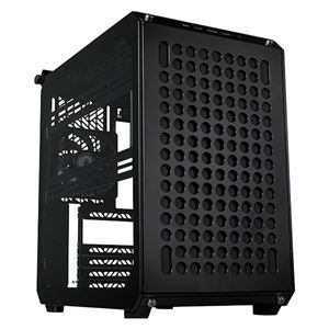 COOLER MASTER - CABINET ATX MIDI TOWER COOLER MASTER Q500-KGNN-S00 Qube 500 Flatpack BLACK EDITION 406x231x415mm VETRO LAT. ITX mATX ATX E-ATX(Q500-KGNN-S00)