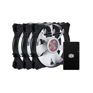 COOLER MASTER - KIT VENTOLA x CABINET COOLER MASTER MFY-P4DC-153PC-R1 MasterFan Pro 140 Air Pressure RGB Pack - 3x140x140x25+CTRL RGB 65(MFY-P4DC-153PC-R1)