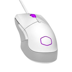 COOLER MASTER - MOUSE GAMING COOLER MASTER MM-310-WWOL1 M310 WHITE WIRED OPTICAL USB RGB 50g(MM-310-WWOL1)