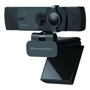 CONCEPTRONIC - WEBCAM CONCEPTRONIC AMDIS07B 4K SUPER HD (Risol.3840x2160) rotazione 360° Fino:30/09(AMDIS07B)