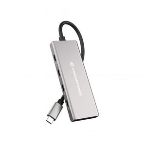 CONCEPTRONIC - Hub USB3.2 Gen.2 7P CONCEPTRONIC HUBBIES17G  10Gbps, USB-C x4, USB-A x3, 100W USB PD, Aluminum Case Fino:31/07(HUBBIES17G)