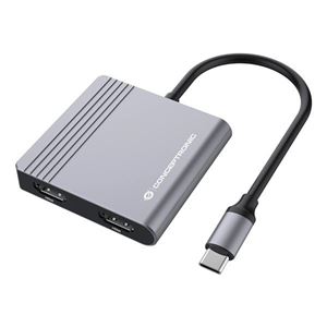 CONCEPTRONIC - DOCKING STATION 4in1 CONCEPTRONIC DONN13G USB3.2 Gen.1 - 2x HDMI 1x USB 3.0  USB PD da 100 W Fino:30/06(DONN13G)
