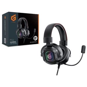 CONCEPTRONIC - CUFFIE GAMING USB7.1 CONCEPTRONIC ATHAN02B - LED RGB- con microfono omnidir.-cavo 2.2Mt Fino:31/07(ATHAN02B)