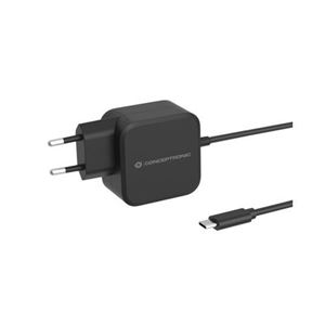 CONCEPTRONIC - CARIBATTERIE USB-C PD GaN CONCEPTRONIC OZUL04BE da 67W- USB-C integrato - cavo 180cm(OZUL04BE)