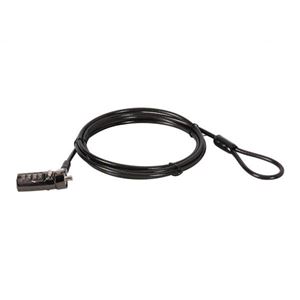 CONCEPTRONIC - LUCCHETTO DI SICUREZZA PER LAPTOP CONCEPTRONIC CUSTODIO01BN IN ACCIAIO-Nano Security Slot-SNZ CHIAVE- 1.8Mt  DIAMETRO 4.5mm(CUSTODIO01BN)