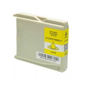 Per Brother LC 51 / LC970 / LC 1000 – 28ml Yellow(RE-LC1000Y)