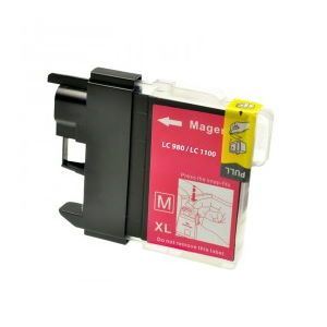 Per Brother LC61 / LC 980 / LC 1100 – 18ml Magenta(RE-LC1100M)