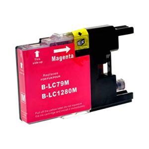 Per Brother MFC-J5910DW / MFC-J6510DW / MFC-J6710DW / MFC-J6910DW – 20ml Magenta(RE-LC1280M)