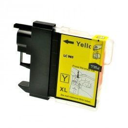 Per Brother DCP-J315W /  Mfc J410 /  Dcp J125 /  J515W /  Mfc J265W – 20ml Yellow(RE-LC985Y)
