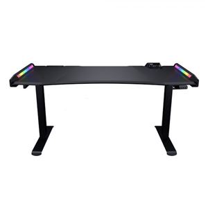 COUGAR - TAVOLO GAMING COUGAR 3M1503SB E-MARS 1531x770mm FASCE LED RGB REG. ELETTRICA ALTEZZA USB JACK AUDIO PORTATA MAX 100Kg(3M1503SB)
