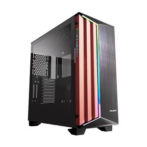 COUGAR - CABINET TOWER COUGAR 3858M30S DARKBLADER-S RGB NERO 232x523x518mm 8SLOT 4x3,5" 4x2,5" VETRO 1x120mm-FAN(3858M30S)