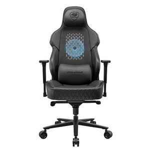 COUGAR - SEDIA GAMING COUGAR 3MARPORB NXSYS AERO BLACK/ORANGE REGOLABILE CON BRACCIOLI BASE A 5 RAGGI ECOPELLE PORTATA MAX 160Kg(3MARPORB)