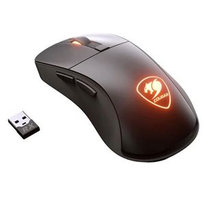 COUGAR - MOUSE GAMING COUGAR 3MSRFWOB SURPASSION RX WIRELESS OTTICO 7200dpi 2-ZONE BACKLIGHT NERO BATTERIA LITIO(3MSRFWOB)