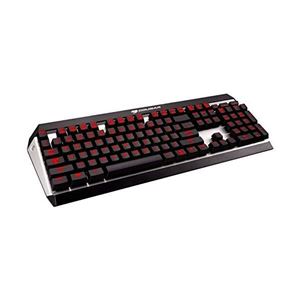 COUGAR - TASTIERA GAMING USB COUGAR 37AX3M4SB ATTACK X3 CHERRY MX MECHANICAL SWITCH US-LAYOUT ALLUMINIUM(37AX3M4SB)