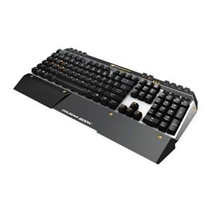 COUGAR - TASTIERA GAMING USB COUGAR 37600M4SB 600K CHERRY MX MECHANICAL ALLUMINIUM/BLACK US-LAYOUT POGGIAPOLSI(37600M4SB)