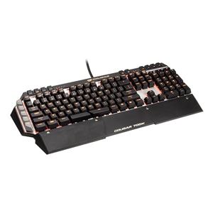 COUGAR - TASTIERA GAMING USB COUGAR 37700M2SB 700K CHERRY MX MECHANICAL SWITCH ALLUMINIUM/BLACK US-LAYOUT(37700M2SB)