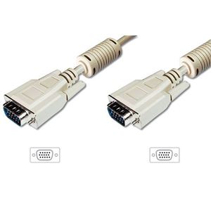 DIGITUS - CAVO MONITOR VGA M/M DOPPIA SCHERMATURA UL2919 3MT(LP7217)