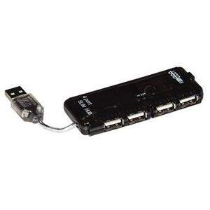 LINK -MINI HUB USB 4 PORTE 2.0 CON CAVO USB (LKHUB24D)