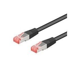 DIGITUS - CAVO RETE S-FTP CAT.6 DOPPIA SCHERMATURA LS0H COLORE NERO MT. 2 (DK1644020BL)