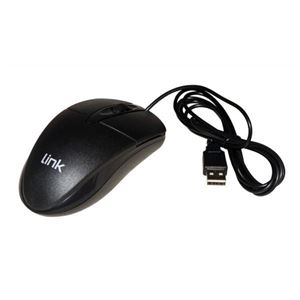 LINK - MOUSE OTTICO USB 3 TASTI NERO(LKMOS35)