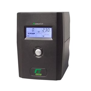 ELSIST - UPS ELSIST  NEMOLCD 160 - 1600VA/600W LCD 2IEC + 2Schuko USB+SW Fino:29/08(EL-NEMOLCD160)