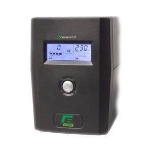 ELSIST - UPS ELSIST  NEMOLCD 200 - 2000VA/900W LCD 2IEC + 2Schuko USB+SW Fino:30/04(EL-NEMOLCD200)