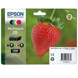 EPSON - MULTIPACK EPSON 29 "Fragola" C13T29864010/12 4 COLORI X XP-235/XP-332/XP-335/XP-432(C13T29864012)