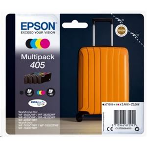 EPSON - MULTIPACK EPSON 405 "Trolley" C13T05G64010 4 COLORI x WF-3820dwf WF-4820dwf/WF-4830dwf WF-7830dtwf/WF-7840dtwf(C13T05G64010)