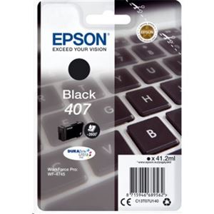 EPSON - CARTUCCIA EPSON 407 "Tastiera" C13T07U140 NERO x WF-4745dtwf 2.600pag.(C13T07U140)