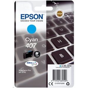 EPSON - CARTUCCIA EPSON 407 "Tastiera" C13T07U240 CIANO x WF-4745dtwf 1.900pag.(C13T07U240)
