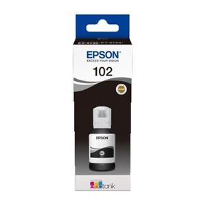 EPSON - FLACONE EPSON 102 C13T03R140 NERO 127ml PER ECOTANK ET-2700 ET-2750 ET-3750 ET-4750 ET-15000(C13T03R140)