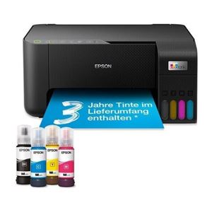 EPSON - STAMPANTE EPSON MFC INK EcoTank ET-2860 C11CJ67428 A4 3in1 33PPM 100FG USB WIFI, WIFI DIRECT 1KIT FLAC Fino:30/09(C11CJ67428)